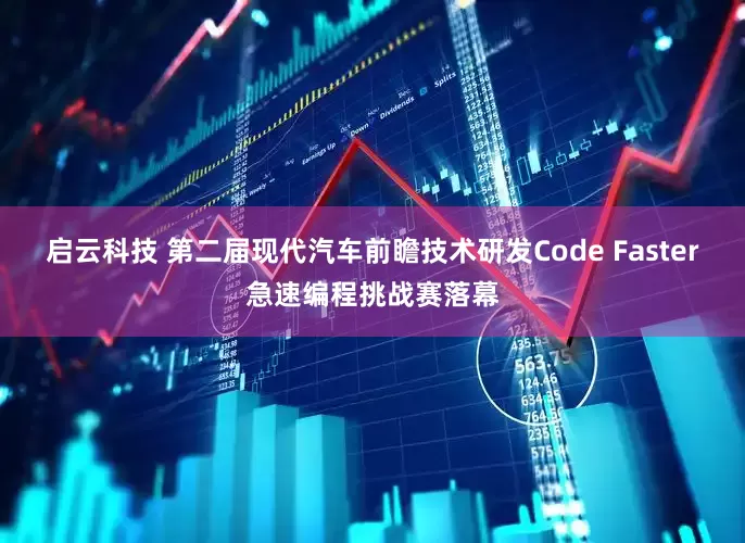 启云科技 第二届现代汽车前瞻技术研发Code Faster急速编程挑战赛落幕